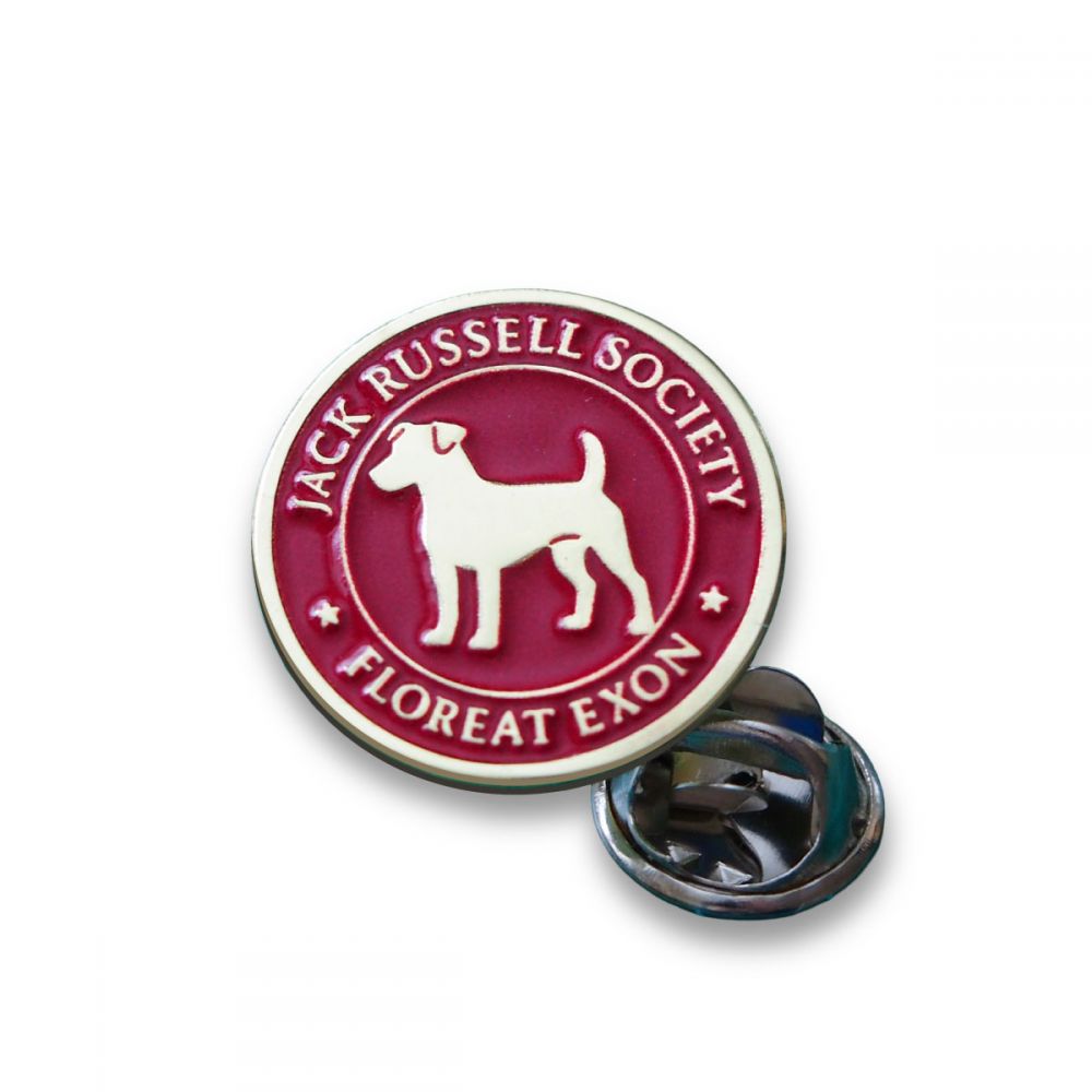 Stamped Iron Soft Enamel Badge (20mm)