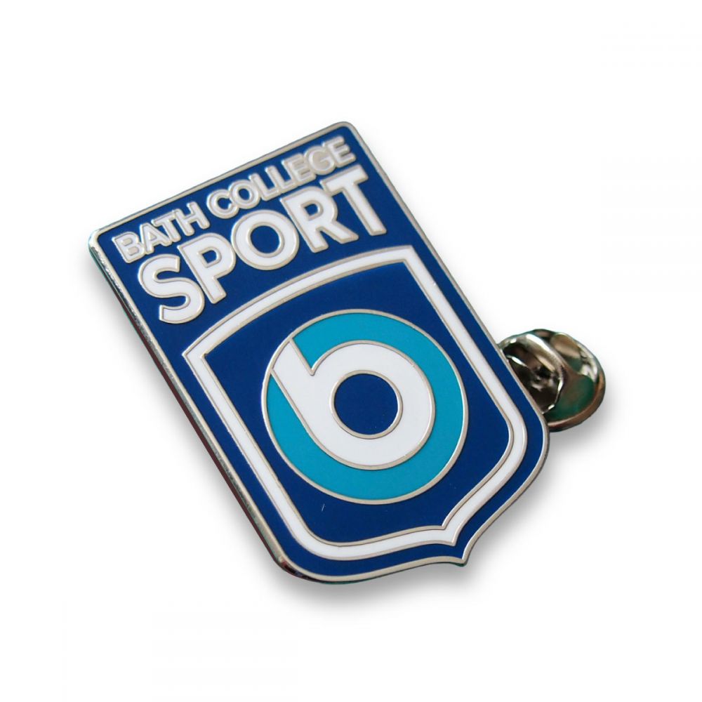 Stamped Iron Soft Enamel Badge (40mm)
