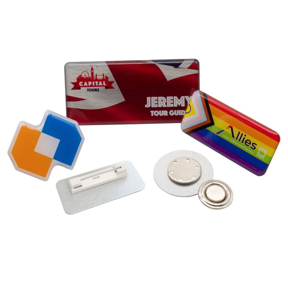 Aluminium Pin Badge (UK Made: Bespoke 50mm)