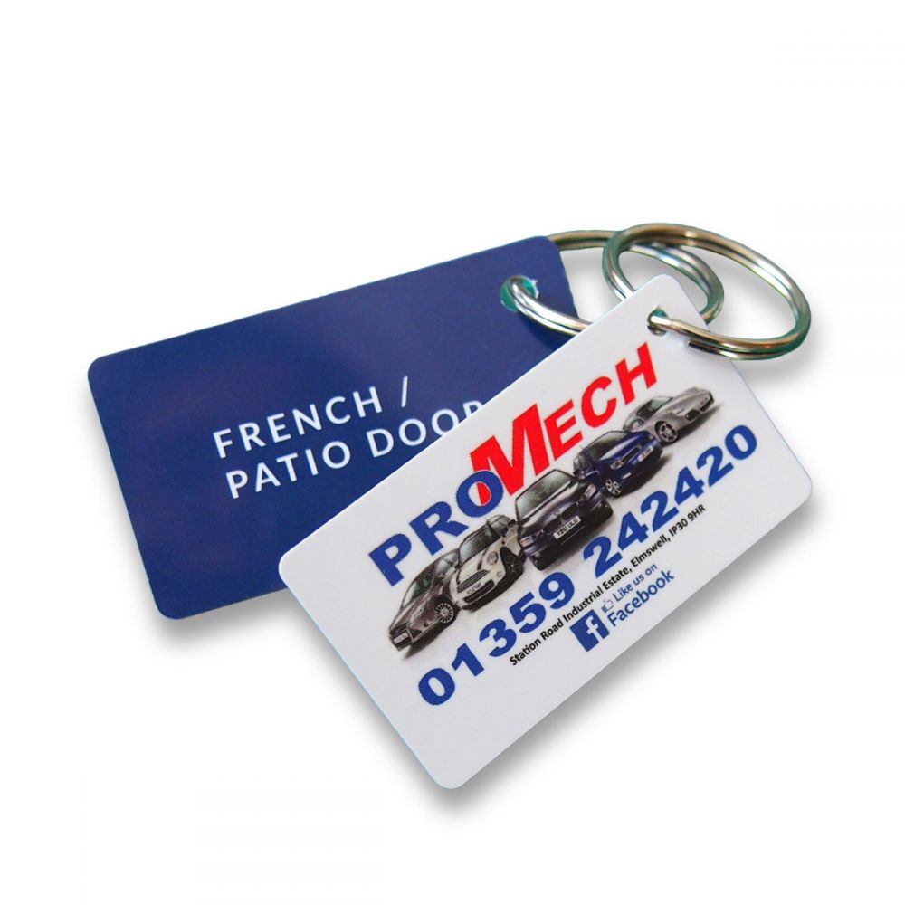 Printed Plastic Cards (54x30mm: 0.76mm Thick)