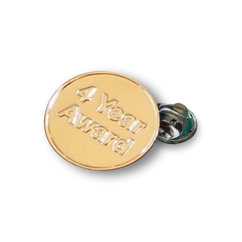 Stamped Metal Badge (25mm) - SMB-25