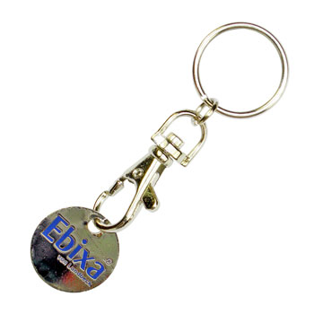 Trolley Coin Keyrings