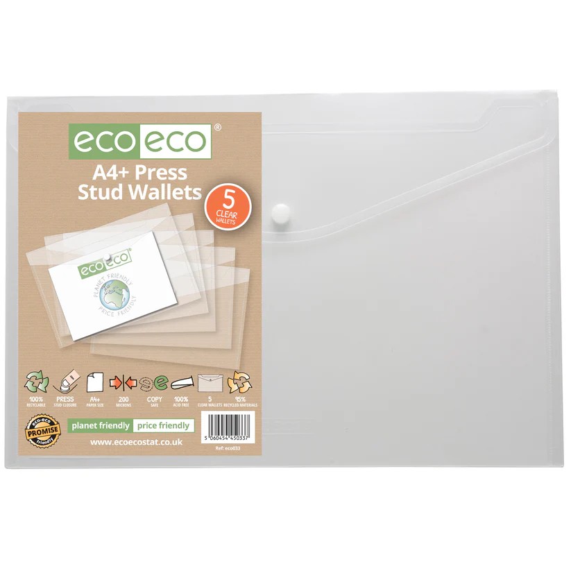 eco-eco A4 50% Reciclada Set A-Z Divisores de Archivos de Índice (eco030