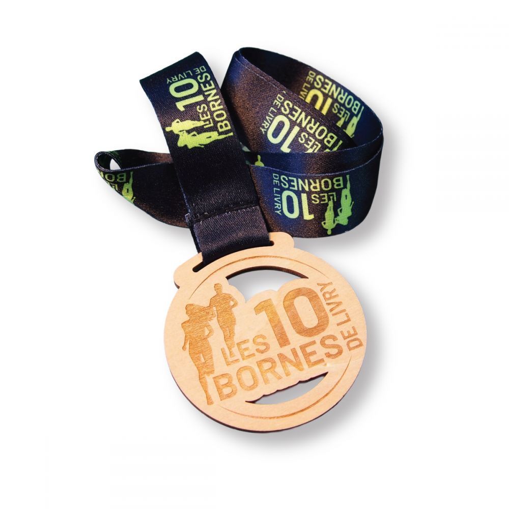 30mm Wooden Medal