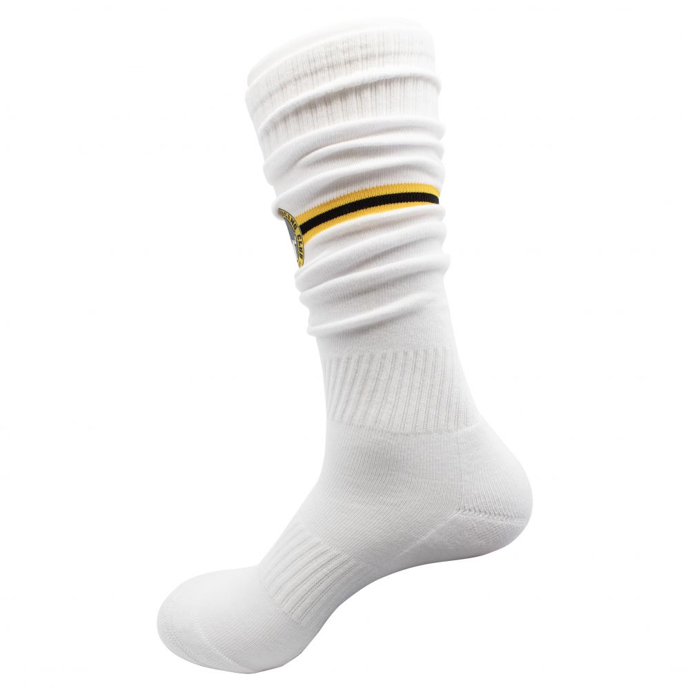 Long Jacquard Terry Knitted Cotton Sports Socks