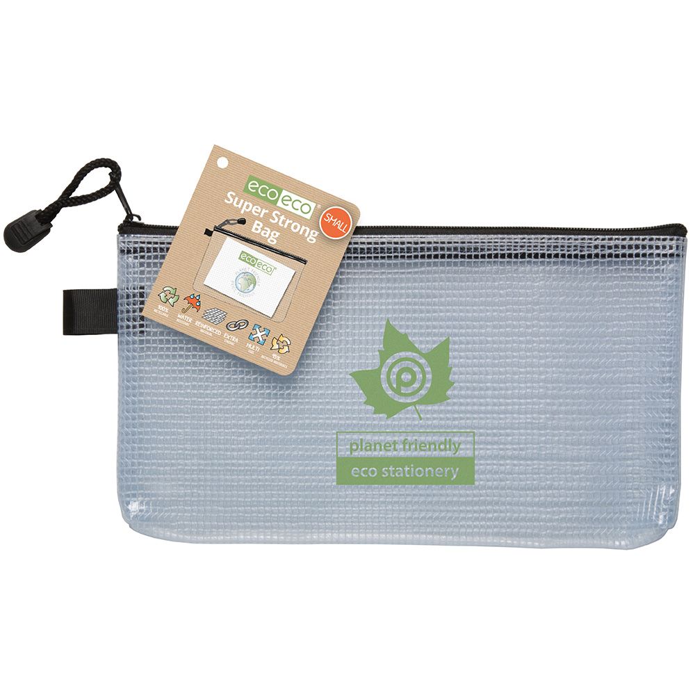 Eco-Eco 95  Recycled Super Strong Bag  UK Stock  Small Pencil Case Size 