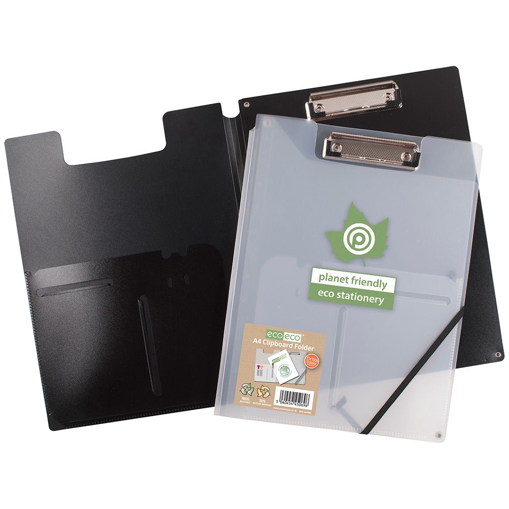 Eco-Eco A4 50  Recycled Clipboard Folder